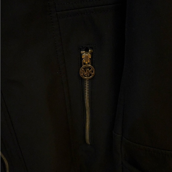 Michael Kors Black Utility Jacket with Detachable Hood - Picture 3 of 8